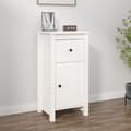 Miniatyrbilde 1 av 11: vidaXL Skjenk hvit 40x35x80 cm heltre furu
