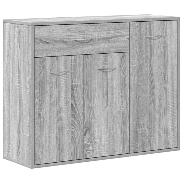 vidaXL Skänk grå sonoma 88x30x70 cm konstruerat trä