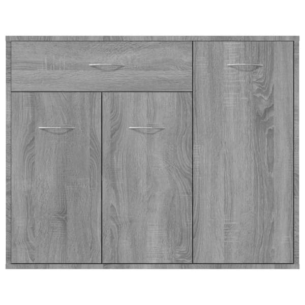 vidaXL Skänk grå sonoma 88x30x70 cm konstruerat trä