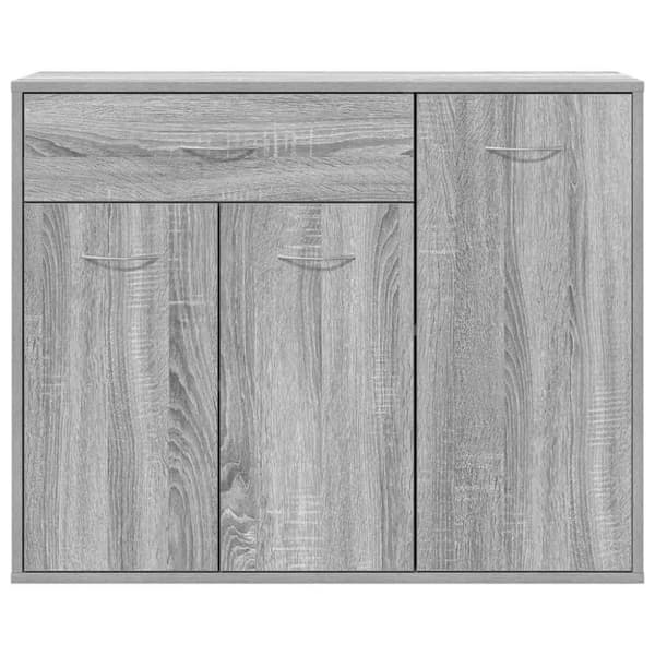 vidaXL Skänk grå sonoma 88x30x70 cm konstruerat trä