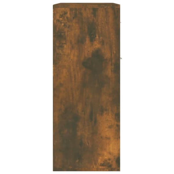 vidaXL Skänk rökfärgad ek 60x30x75 cm konstruerat trä