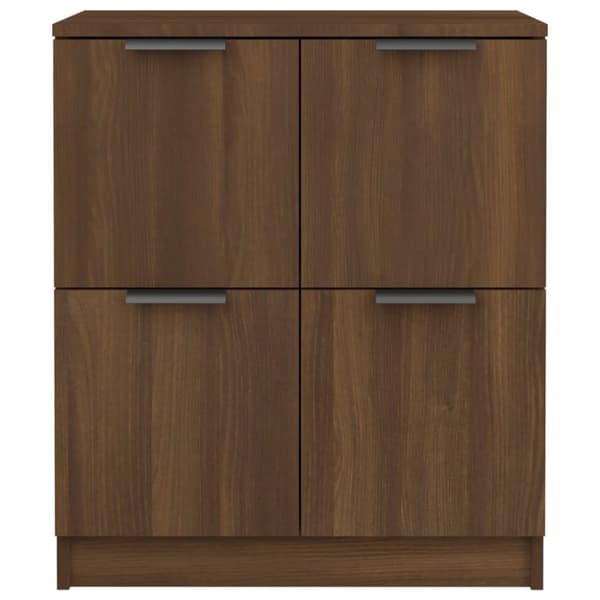 vidaXL Skjenk brun eik 60x30x70 cm konstruert tre