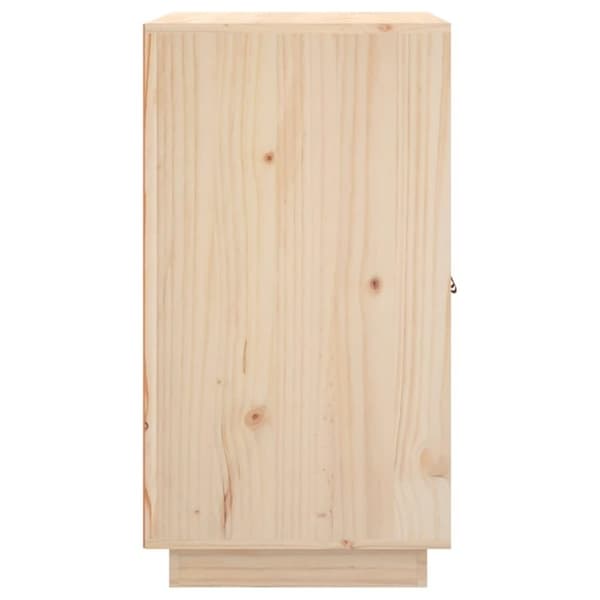 vidaXL Skjenk 65,5x40x75 cm heltre furu