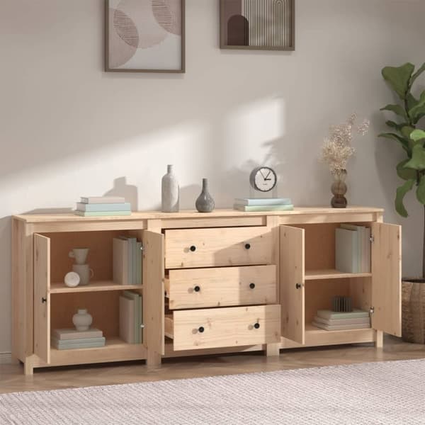 vidaXL Senkki 210x35x80 cm täysi mänty