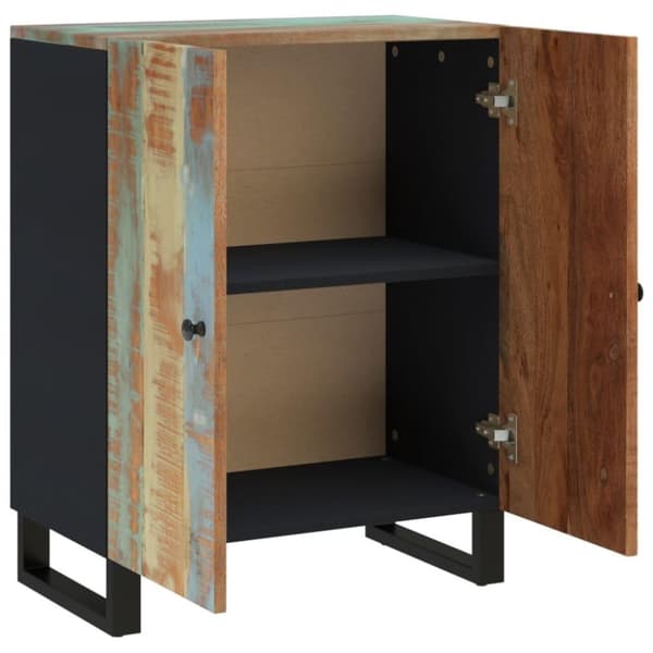 vidaXL skænk 60x33x75 cm massivt genbrugstræ