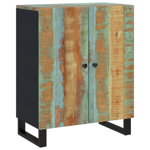 vidaXL skænk 60x33x75 cm massivt genbrugstræ
