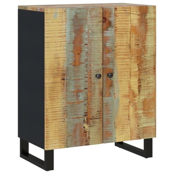 vidaXL skænk 60x33x75 cm massivt genbrugstræ