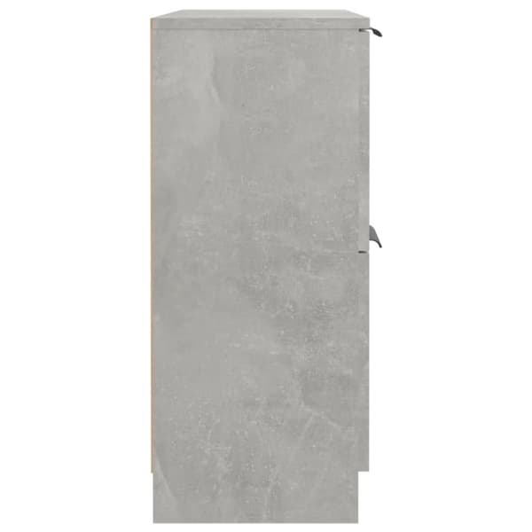 vidaXL Senkki betoninharmaa 60x30x70 cm tekninen puu