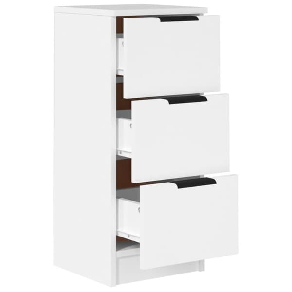 vidaXL skænk 30x30x70 cm konstrueret træ hvid
