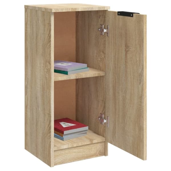 vidaXL skænke 2 stk. 30x30x70 cm konstrueret træ sonoma-eg