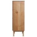 Miniatyrbilde 5 av 7: vidaXL Highboard OTTA brun og grå 85x43x125 cm heltre furu