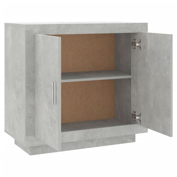 vidaXL Senkki betoninharmaa 80x40x75 cm tekninen puu