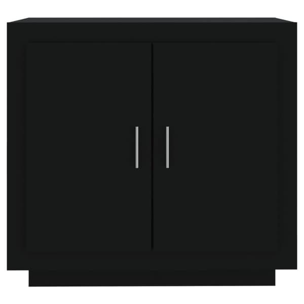 vidaXL Senkki musta 80x40x75 cm tekninen puu