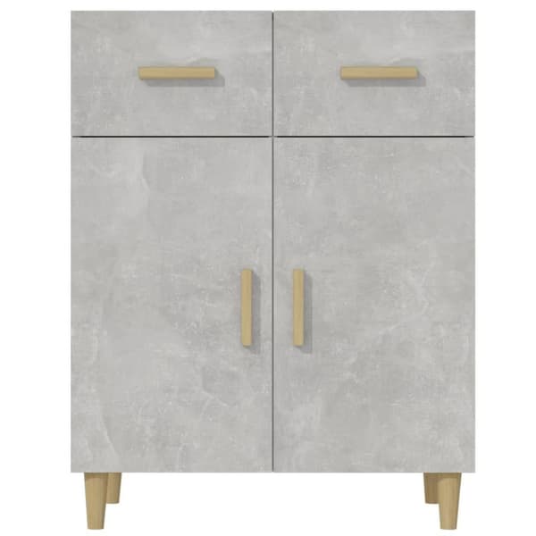 vidaXL Senkki betoninharmaa 69,5x34x89 cm tekninen puu
