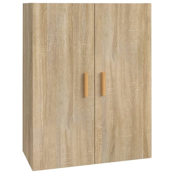 vidaXL Riippuva seinäkaappi Sonoma-tammi 69,5x34x90 cm