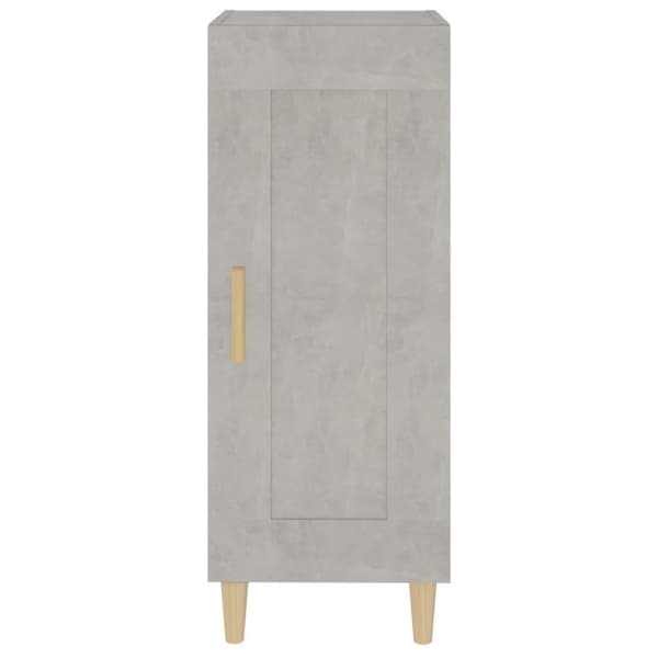 vidaXL skænk 34,5x34x90 cm konstrueret træ betongrå