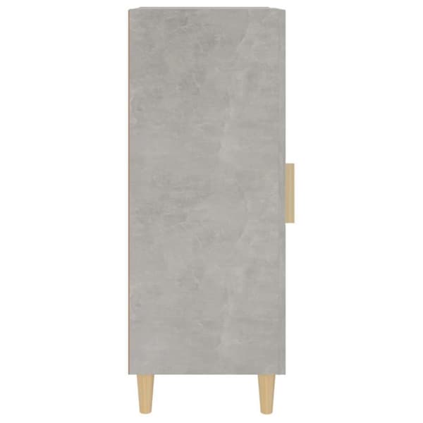 vidaXL skænk 34,5x34x90 cm konstrueret træ betongrå
