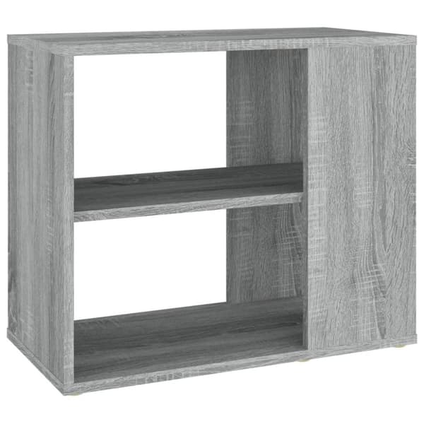 vidaXL Sideskap grå sonoma 60x30x50 cm konstruert tre