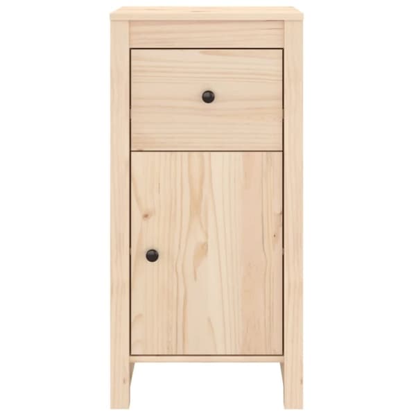 vidaXL skænke 2 stk. 40x35x80 cm massivt fyrretræ