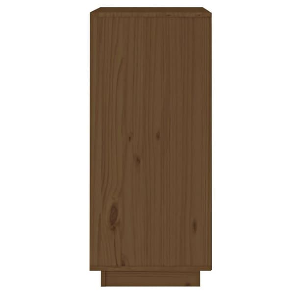 vidaXL Senkki hunajanruskea 38x35x80 cm täysi mänty