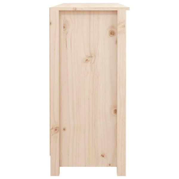 vidaXL skænk 100x35x74,5 cm massivt fyrretræ