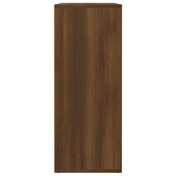 vidaXL skænk 60x30x75 cm konstrueret træ brun egetræsfarve