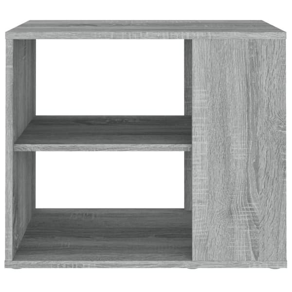 vidaXL sideskab 60x30x50 cm konstrueret grå