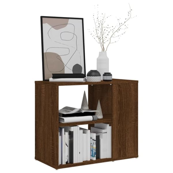 vidaXL sideskab 60x30x50 cm konstrueret sonoma-eg