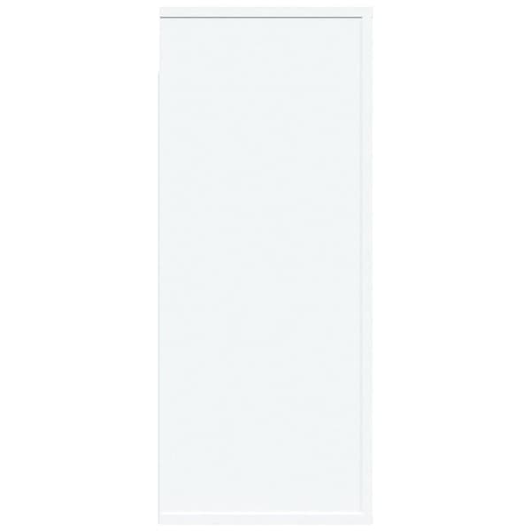 vidaXL Veggskap hvit 80x33x80 cm konstruert tre