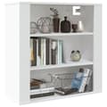 Miniatyrbilde 8 av 10: vidaXL Veggskap hvit 80x33x80 cm konstruert tre