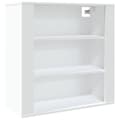 Miniatyrbilde 1 av 10: vidaXL Veggskap hvit 80x33x80 cm konstruert tre