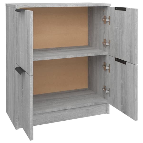 vidaXL Senkki harmaa Sonoma 60x30x70 cm tekninen puu