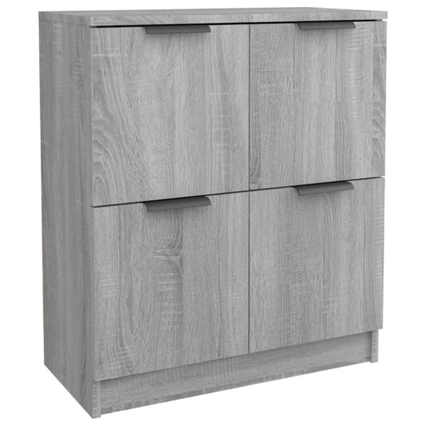 vidaXL Senkki harmaa Sonoma 60x30x70 cm tekninen puu