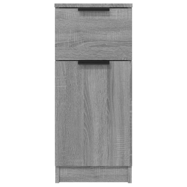 vidaXL Senkki harmaa Sonoma 30x30x70 cm tekninen puu
