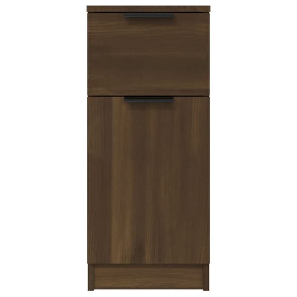 vidaXL Senkki ruskea tammi 30x30x70 cm tekninen puu