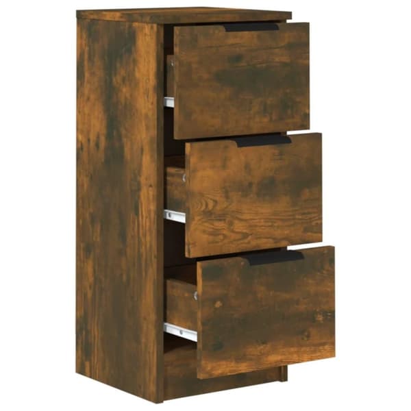 vidaXL Senkit 2 kpl savutammi 30x30x70 cm tekninen puu