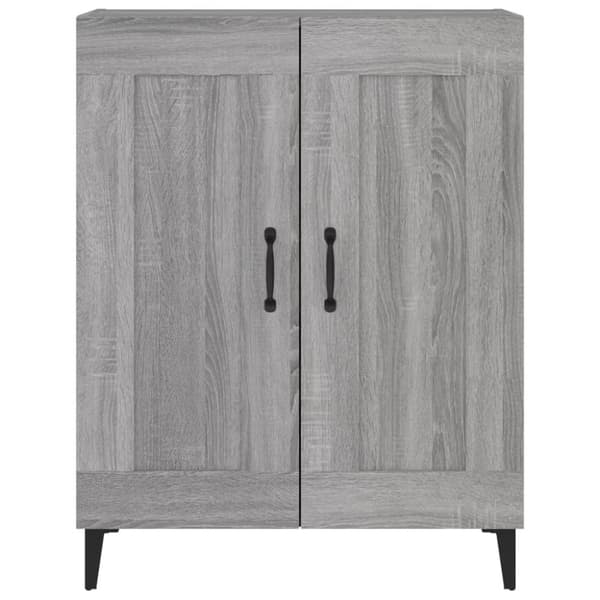 vidaXL Senkki harmaa Sonoma 69,5x34x90 cm tekninen puu