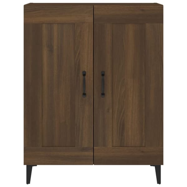 vidaXL Senkki ruskea tammi 69,5x34x90 cm tekninen puu