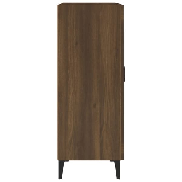 vidaXL Senkki ruskea tammi 69,5x34x90 cm tekninen puu