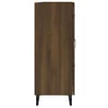 Pikkukuva 8 / 11: vidaXL Senkki ruskea tammi 69,5x34x90 cm tekninen puu