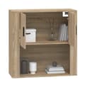 Miniatyrbillede 10 af 11: vidaXL vægskab 80x33x80 cm konstrueret træ sonoma-eg