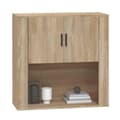 Miniatyrbillede 11 af 11: vidaXL vægskab 80x33x80 cm konstrueret træ sonoma-eg