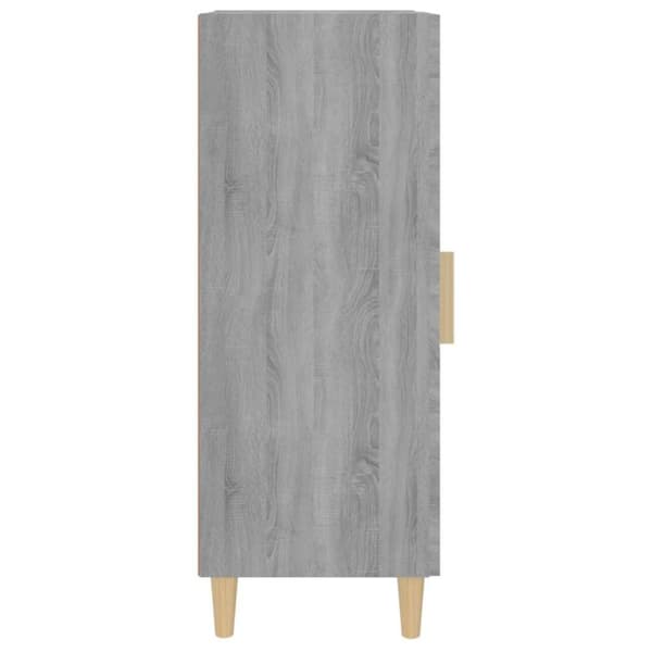 vidaXL Senkki harmaa Sonoma 34,5x34x90 cm tekninen puu