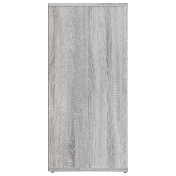 vidaXL skænk 40x33x70 cm konstrueret træ grå sonoma-eg