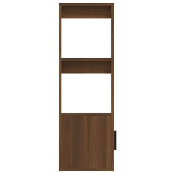 vidaXL Senkki ruskea tammi 80x30x90 cm tekninen puu