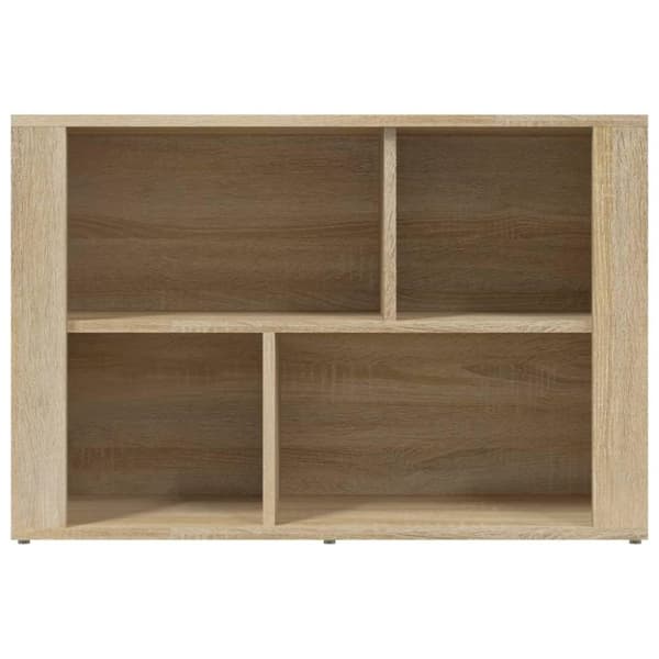 vidaXL skænk 80x30x54 cm konstrueret træ sonoma egetræsfarve