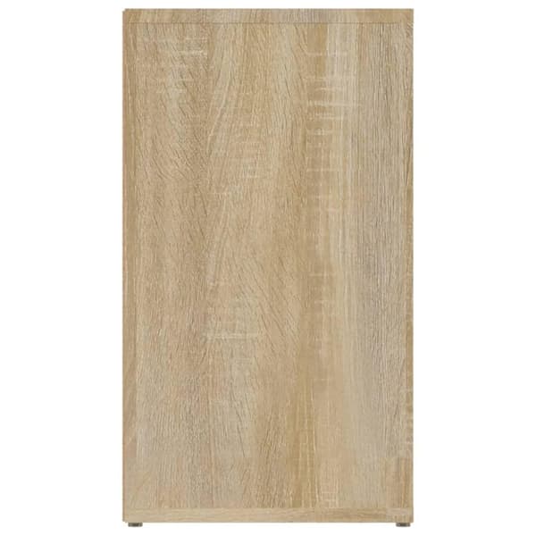 vidaXL skænk 80x30x54 cm konstrueret træ sonoma egetræsfarve