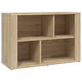 Miniatyrbillede 1 af 9: vidaXL skænk 80x30x54 cm konstrueret træ sonoma egetræsfarve