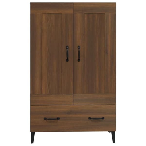 vidaXL Skåp brun ek 70x31x115 cm konstruerat trä