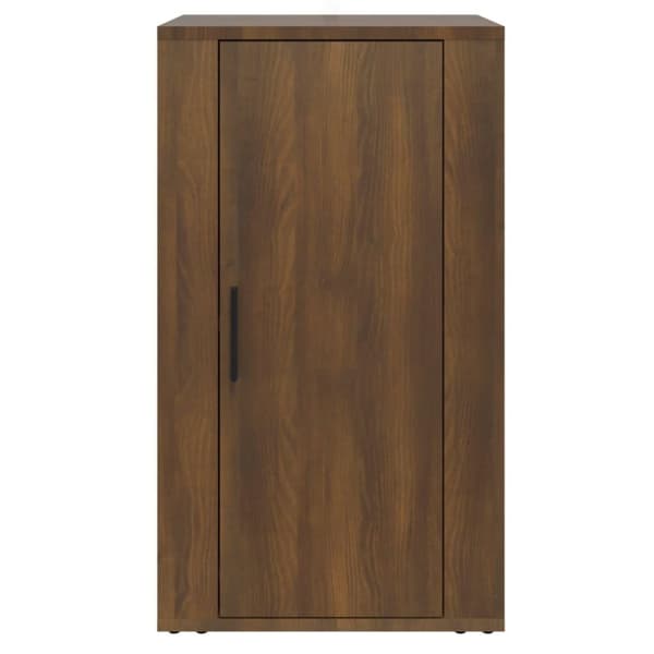 vidaXL Skjenk brun eik 40x33x70 cm konstruert tre
